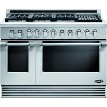 DCS Professional 48-Inch 6-Burner Dual Fuel Range With Grill By Fisher Paykel - RDV-486GL-L