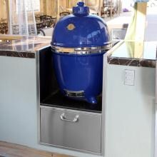 Built In Universal Kamado Sleeve With Drawer