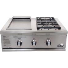 DCS BFG30BGDN Liberty Natural Gas Side Burner And Griddle Built In