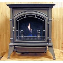 Monessen CSVF20SNVG Vent-Free Natural Gas Single Door Cast Iron Stove With Single Burner - Graphite Monessen CSVF20SNVG Vent-Free Natural Gas Single Door Cast Iron Stove With Single Burner - Graphite