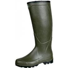 Le Chameau Boots Mens Country All Tracks XL Hunting Rubber Boot - Olive - Size 10