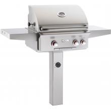 American Outdoor Grill T-Series 24-Inch Grill On In-Ground Post