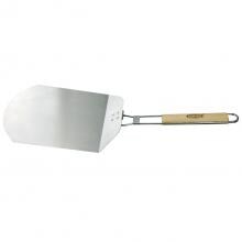 Man-Law Stainless Steel Foldable Pizza Peel With Wood Handle image