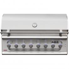 American Muscle Grill 54-Inch 8-Burner Built-In Dual Fuel Wood / Charcoal / Natural Gas Grill - AMG54-NG image