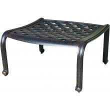 Darlee Catalina Cast Aluminum Patio Ottoman - Antique Bronze