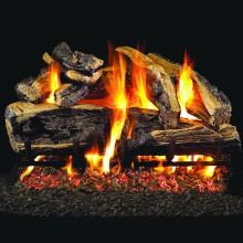 Peterson Real Fyre 18-Inch Charred Rugged Split Oak Gas Logs (Logs Only - Burner Not Included) image