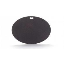The Original Grill Pad - Oval, Black image
