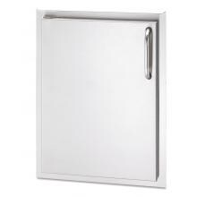 American Outdoor Grill 14-Inch Left Hinged Single Access Door - Vertical - 20-14-SSDL image