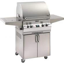 Fire Magic Aurora A530s Gas Grill With Single Side Burner On Cart