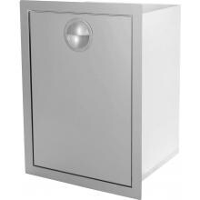 Portofino Series Roll Out Trash Bin Side View 
