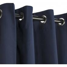 Sunbrella Outdoor Curtain With Grommets By Hatteras Outdoors - 52 1/2 X 84 Inch - Navy