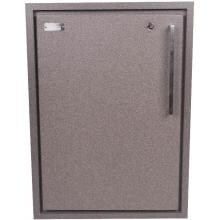 Sunset Bay Outdoor 17-Inch Powder Coated Aluminum Left-Hinged Single Access Door - Brown Speckle - SDLH-U image