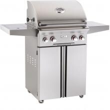 American Outdoor Grill T-Series 24-Inch 2-Burner Freestanding Natural Gas Grill W/ Rotisserie & Single Side Burner - 24NCT image