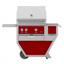 Hestan Deluxe 30-Inch Freestanding Natural Gas Grill W/ Rotisserie, Worktop & Storage Drawer - Matador - GABR30CX-NG-RD image