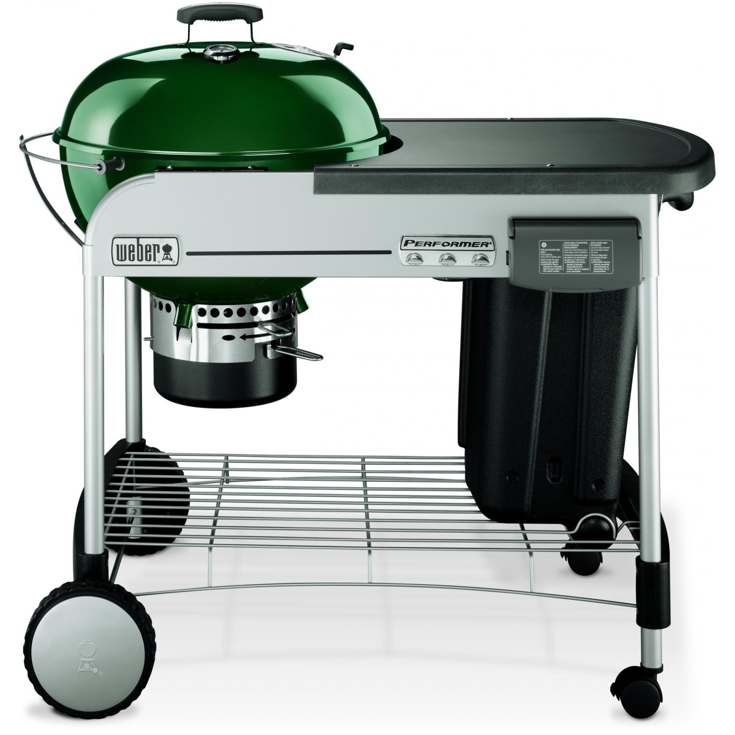 er Performer 22.5 Inch Charcoal Kettle BBQ Grill On Cart With Touch