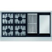 DCS Professional 48-Inch 4-Burner Natural Gas Cooktop With Griddle & Grill By Fisher Paykel - CPV-484GG-N