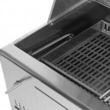 BBQ Guys Charcoal Grill Adjustable Charcoal Tray
