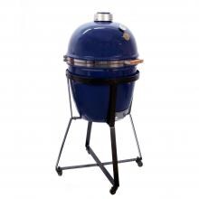 Grill Dome Infinity Series Large Kamado Grill On Dome Mobile - Blue image