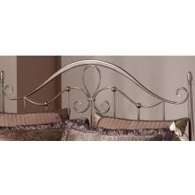 Hillsdale Doheny Antique Pewter Metal Headboard With Frame - King - 1383HKR image