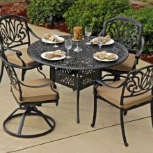 Lakeview Outdoor Designs Rosedown Aluminum 4 Person Dining Set