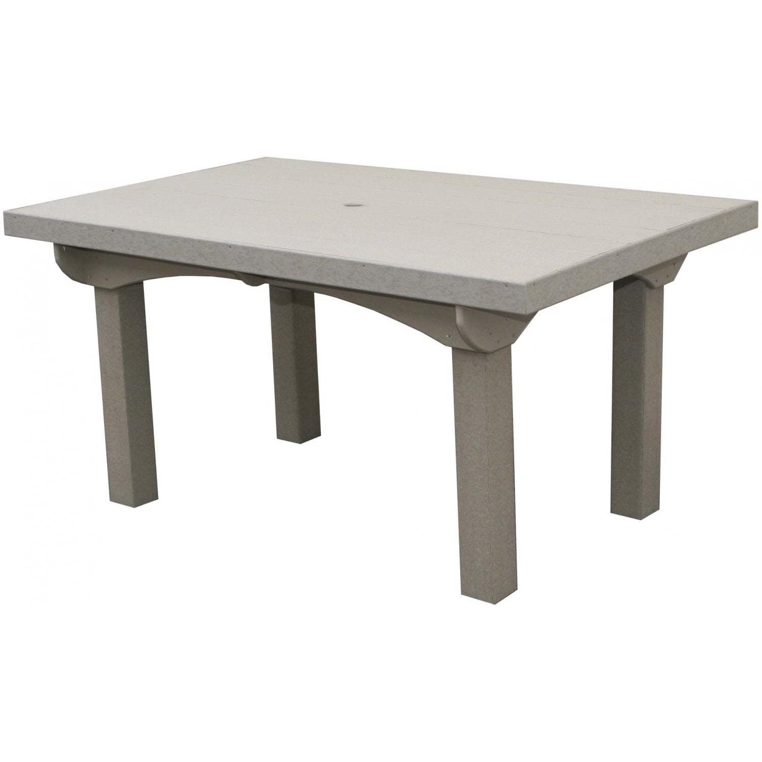 Eagle One Cape Cod Recycled Plastic Patio Dining Table White