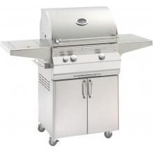 Fire Magic Aurora A430s 24-Inch Freestanding Propane Gas Grill With Analog Thermometer And Single Side Burner - A430s-5EAP-62 image