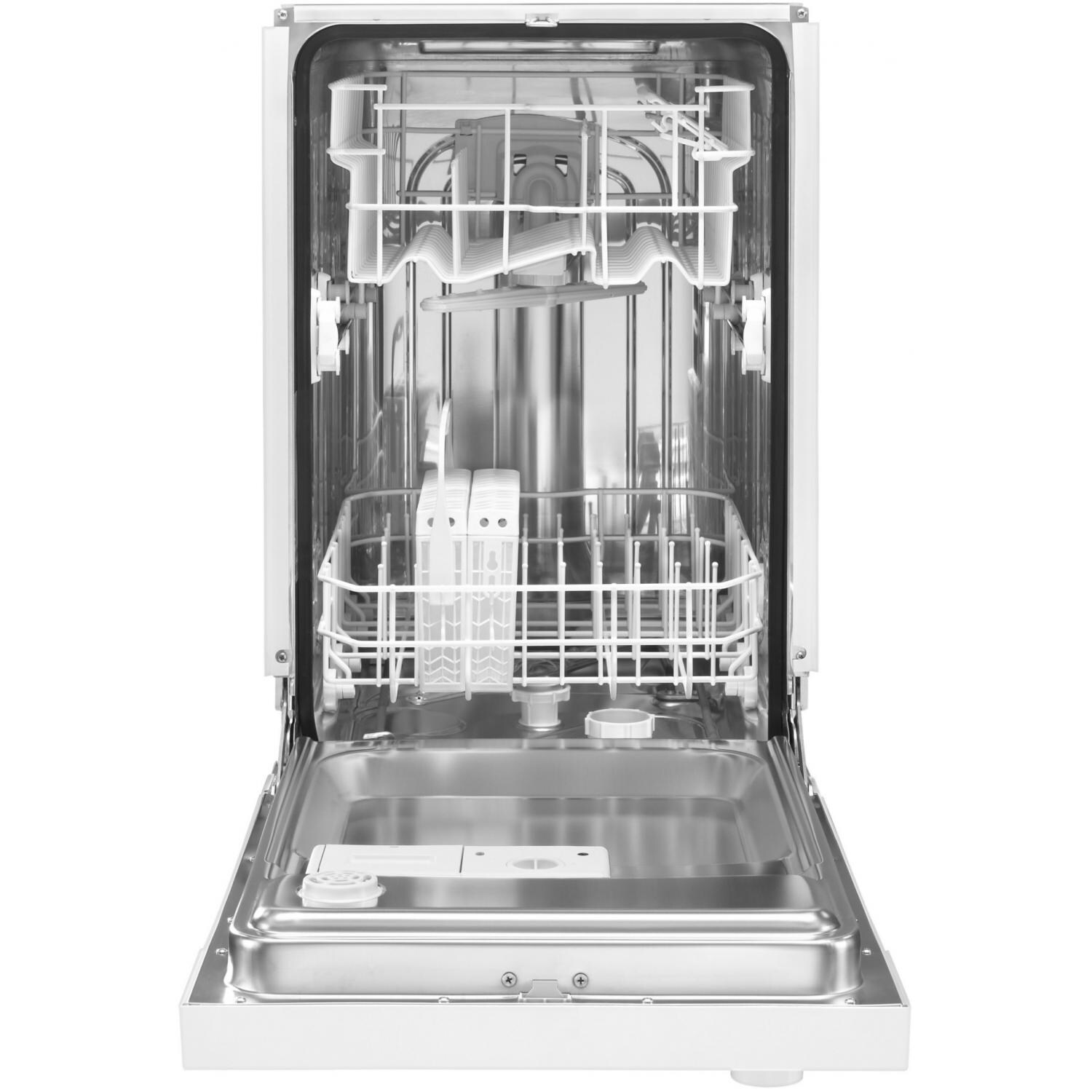 Whirlpool DU018DWTQ 18Inch ADA BuiltIn Dishwasher White Home Appliance Center