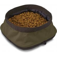 Classic Accessories Heritage Water/Food Bowl - Loden/Chestnut