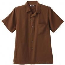 Chefwear Bamboo Short Sleeve Shirt L - Earth image