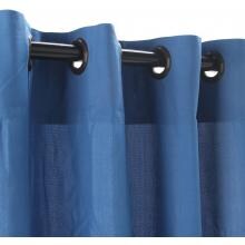 WeatherSmart Outdoor Curtain With Grommets By Hatteras Outdoors - 52 1/2 X 84 Inch - Coastal Blue
