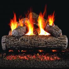Peterson Real Fyre 16-Inch Golden Oak Gas Log Set With Vented Natural Gas G45 Burner - Match Light image