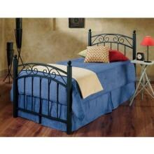 Hillsdale Willow Textured Black Metal Bed Set Without Frame - Twin - 224BTW image