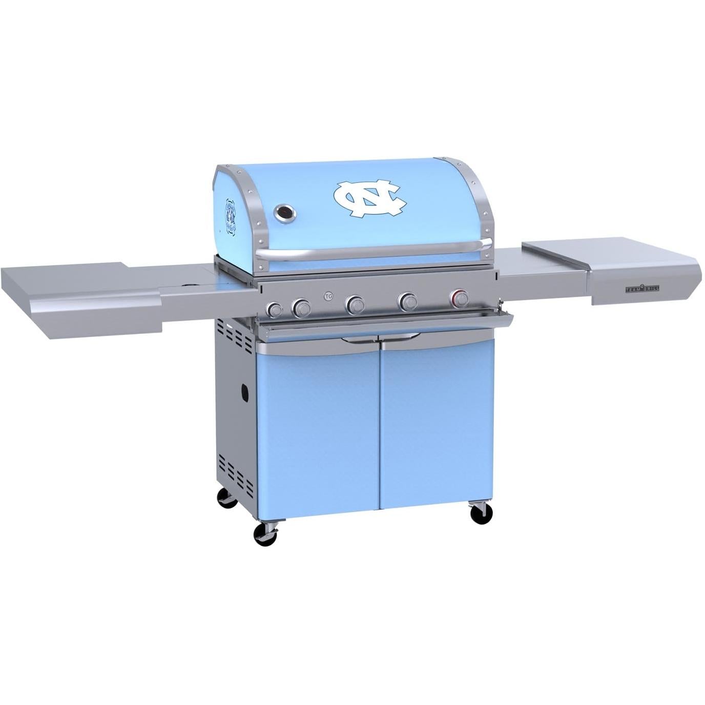 Team Grill North Carolina Tar Heels MVP Propane Gas Grill BBQ Guys