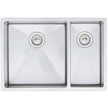 Blanco Precision 33 X 18 18-Gauge 1-1/2 Double Bowl Stainless Steel Undermount Sink - 516218 image