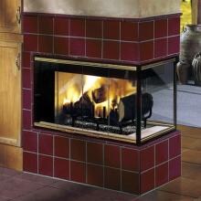 Monessen MPL11 Designer Series Peninsula Radiant Wood Burning Fireplace