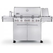 Weber Summit S-670 Propane Gas Grill On Cart With Rotisserie, Sear Burner & Side Burner
