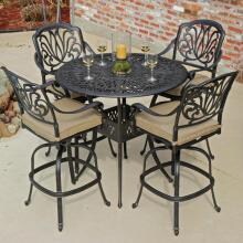Lakeview Outdoor Designs Rosedown Aluminum 4 Person Bar Set
