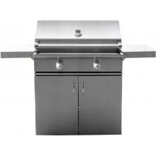Caliber CrossFlame Silver 35-Inch Freestanding Natural Gas Grill image