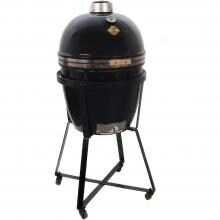 Grill Dome Infinity Series XL Kamado Grill On Dome Mobile - Black image
