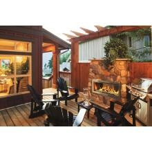 Firegear OD42 42 Inch Natural Gas Outdoor Fireplace Insert