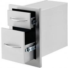 Cal Flame 13-Inch Double Access Drawer - BBQ07868P image