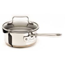 Emerilware By All-Clad 1-Quart Stainless Sauce Pan With Pouring Spout And Lid - E9372164