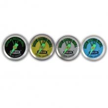Man-Law Stainless Steel Steak Thermometers With Glow In The Dark Dial - Set Of 4 image