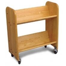 Bookmaster Natural Oak - Tilted Shelves image
