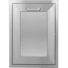 Kingston Panel Series Roll Out Trash Bin Front View 