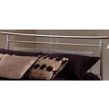 Hillsdale Soho Brushed Nickel Metal Headboard Without Frame - King - 1331-670 image