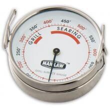 Man-Law 3-Inch Stainless Steel Large Diameter Grill Surface Thermometer image