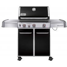 Weber Genesis E-330 Propane Gas Grill On Cart With Sear Burner & Side Burner - Black