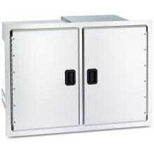 Fire Magic Legacy 30-Inch Stainless Double Access Door With Drawers And Trash Bin Storage - 23930S-12 image