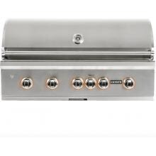 Coyote S-Series 42-Inch 5-Burner Built-In Natural Gas Grill With RapidSear Infrared Burner & Rotisserie - C2SL42NG image